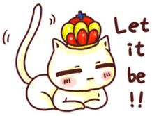 Cat King (ENG) sticker #7696485
