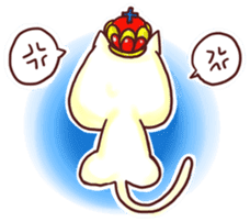 Cat King (ENG) sticker #7696486