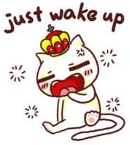 Cat King (ENG) sticker #7696487