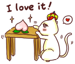 Cat King (ENG) sticker #7696488