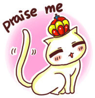 Cat King (ENG) sticker #7696489