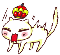 Cat King (ENG) sticker #7696491