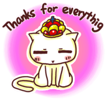 Cat King (ENG) sticker #7696493