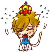 Cat King (ENG) sticker #7696499