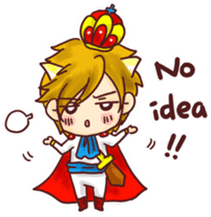 Cat King (ENG) sticker #7696500