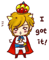 Cat King (ENG) sticker #7696506