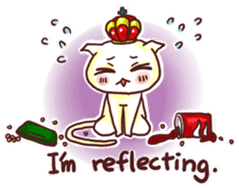 Cat King (ENG) sticker #7696511