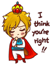Cat King (ENG) sticker #7696516