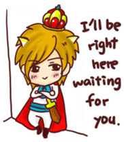 Cat King (ENG) sticker #7696522