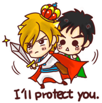 Cat King (ENG) sticker #7696523