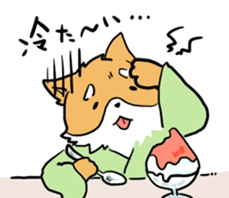 Dog SAMURAI Kakeru and Babi sticker #7696570