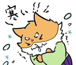 Dog SAMURAI Kakeru and Babi sticker #7696583