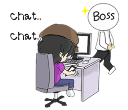 office daily sticker #7697043