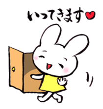 Comforting Cat & Bunny 2 sticker #7697056