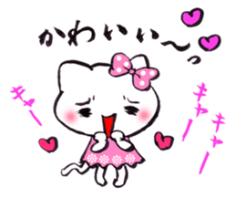 Comforting Cat & Bunny 2 sticker #7697071