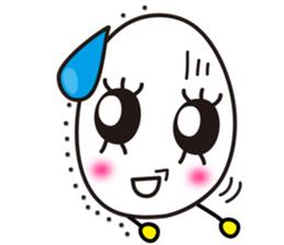 Unique,useful chat phrase of boild egg 2 sticker #7697165