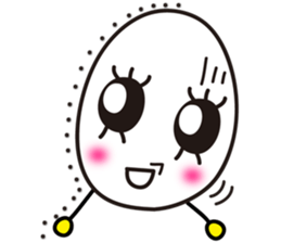 Unique,useful chat phrase of boild egg 2 sticker #7697166