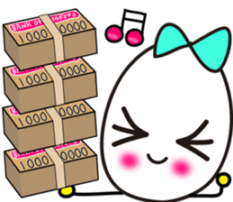 Unique,useful chat phrase of boild egg 2 sticker #7697167