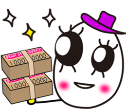 Unique,useful chat phrase of boild egg 2 sticker #7697168