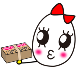 Unique,useful chat phrase of boild egg 2 sticker #7697169