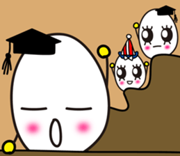 Unique,useful chat phrase of boild egg 2 sticker #7697180