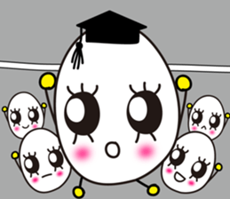 Unique,useful chat phrase of boild egg 2 sticker #7697181