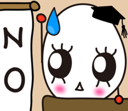 Unique,useful chat phrase of boild egg 2 sticker #7697184