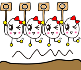 Unique,useful chat phrase of boild egg 2 sticker #7697188