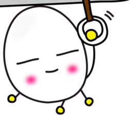 Unique,useful chat phrase of boild egg 2 sticker #7697189