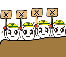 Unique,useful chat phrase of boild egg 2 sticker #7697190