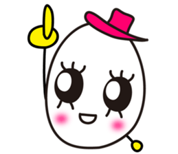 Unique,useful chat phrase of boild egg 2 sticker #7697195