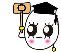 Unique,useful chat phrase of boild egg 2 sticker #7697196