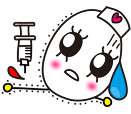 Unique,useful chat phrase of boild egg 2 sticker #7697198