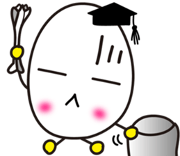 Unique,useful chat phrase of boild egg 2 sticker #7697202