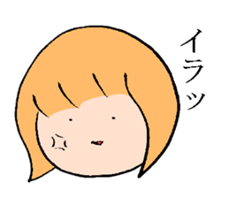 mushroomgirl(loosever) sticker #7697293