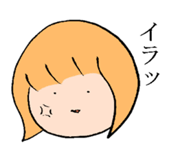 mushroomgirl(loosever) sticker #7697293