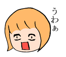 mushroomgirl(loosever) sticker #7697294