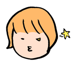 mushroomgirl(loosever) sticker #7697298