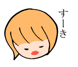 mushroomgirl(loosever) sticker #7697312