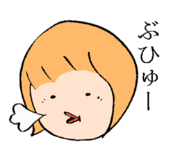 mushroomgirl(loosever) sticker #7697313