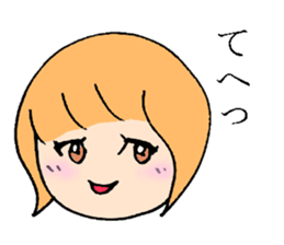 mushroomgirl(loosever) sticker #7697321