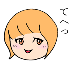 mushroomgirl(loosever) sticker #7697321