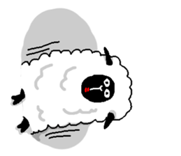 Sheep hole sticker #7697444