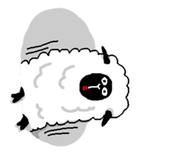 Sheep hole sticker #7697444