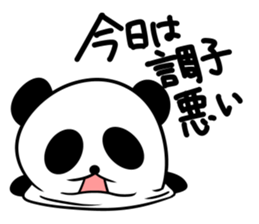 slovenly panda sticker #7697684