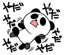 slovenly panda sticker #7697699