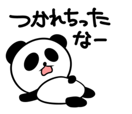 slovenly panda sticker #7697700