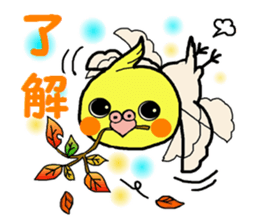 Autumn of a cats and Halloween sticker sticker #7698054