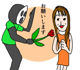 Paper bag Mask 3 sticker #7698342