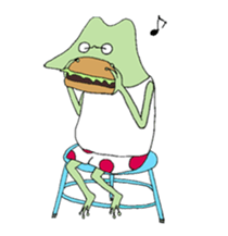 Watanabe the Little Frog sticker #7698465